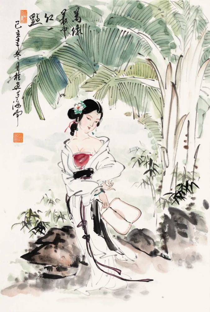 何月桂|何月桂——以线条描绘佳人诗意婉约之美