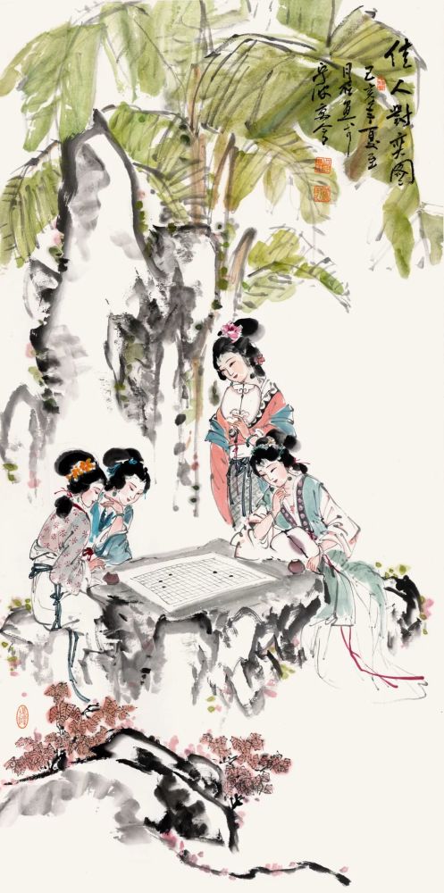 何月桂|何月桂——以线条描绘佳人诗意婉约之美