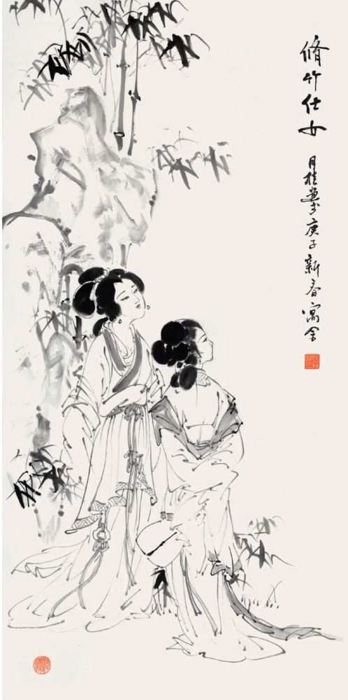 何月桂|何月桂——以线条描绘佳人诗意婉约之美