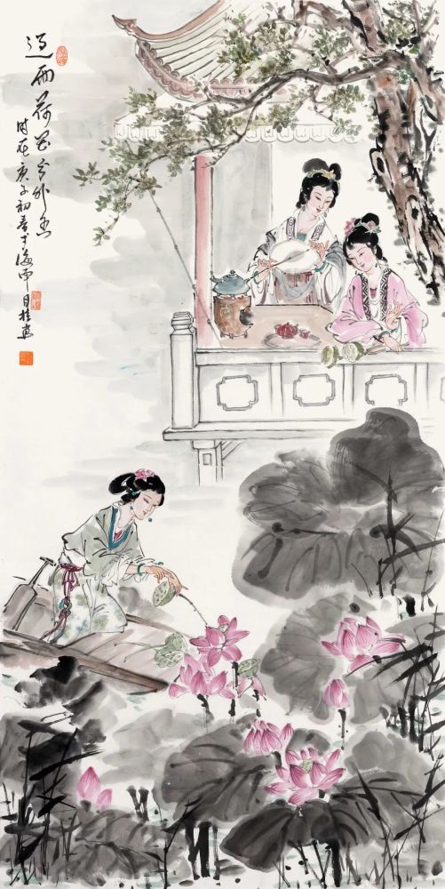 何月桂|何月桂——以线条描绘佳人诗意婉约之美