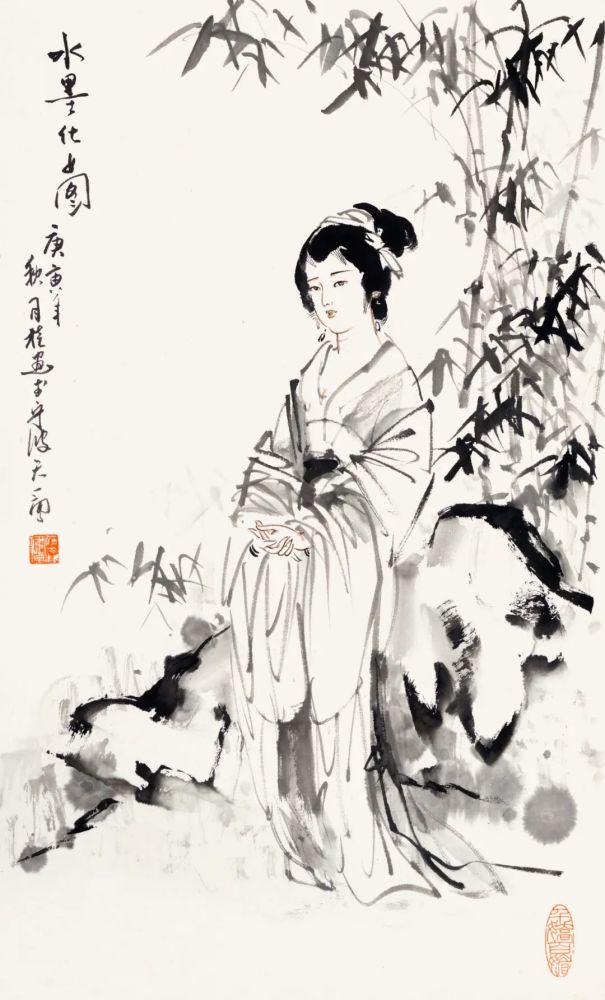何月桂|何月桂——以线条描绘佳人诗意婉约之美