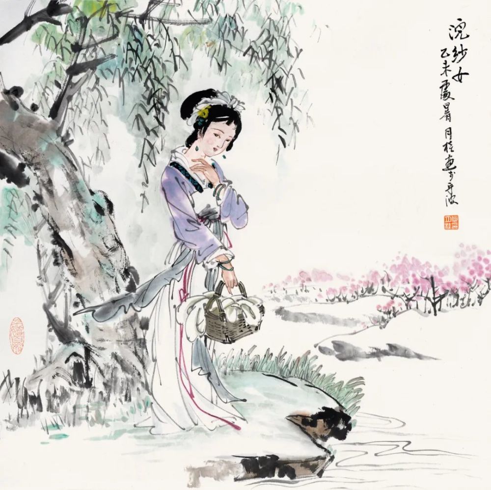 何月桂|何月桂——以线条描绘佳人诗意婉约之美