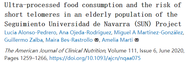 衰老|饮食与DNA损伤有关：研究发现你常吃的便利食品，正在加速你的衰老