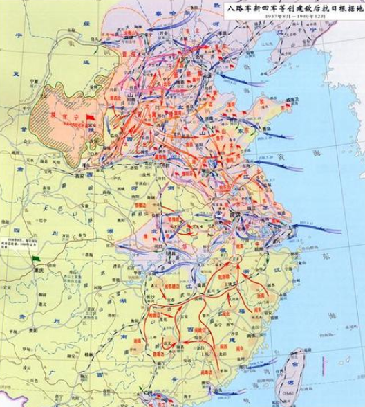 1945年八路军全面大反攻如何歼灭了40多万日伪军