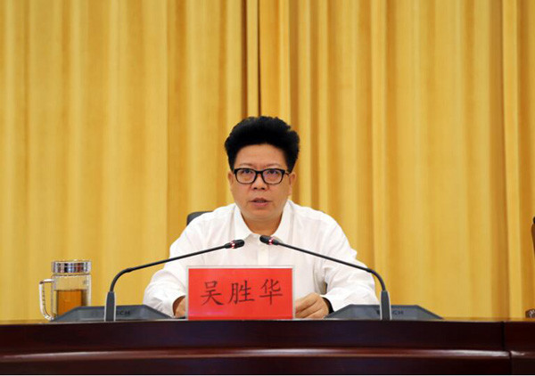 吴胜华要全力打赢央企招商攻坚战全面完成目标任务