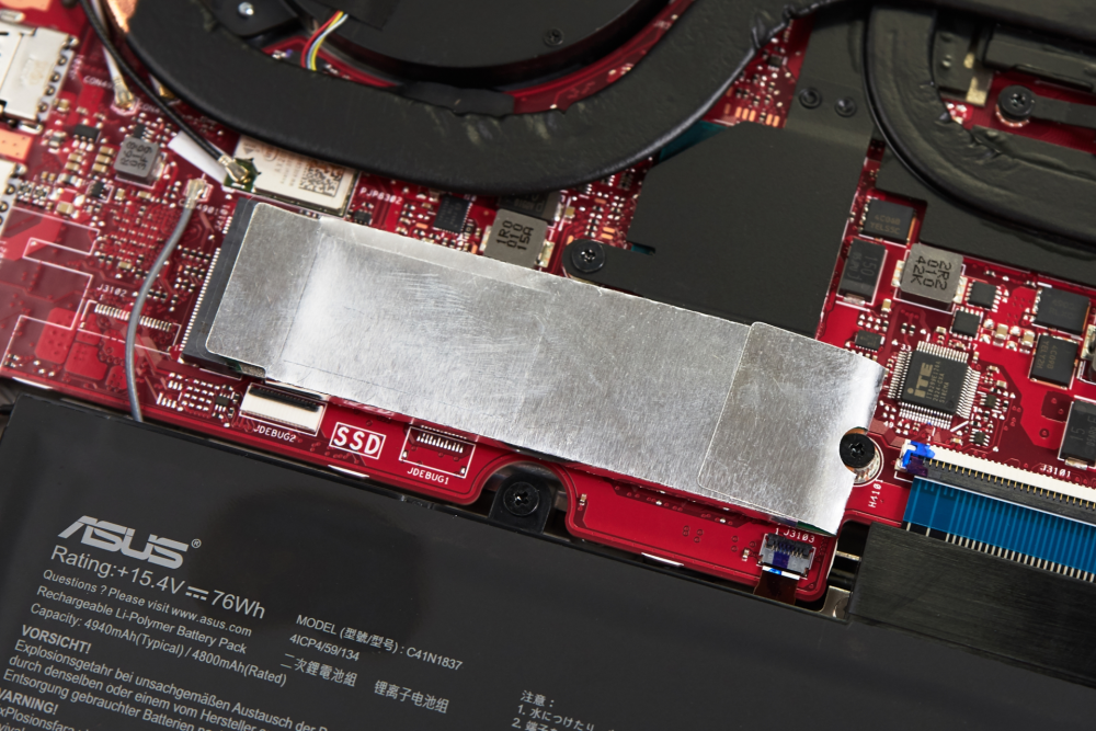 教科书式工业设计rog幻15双烤拆机散热堆料够足