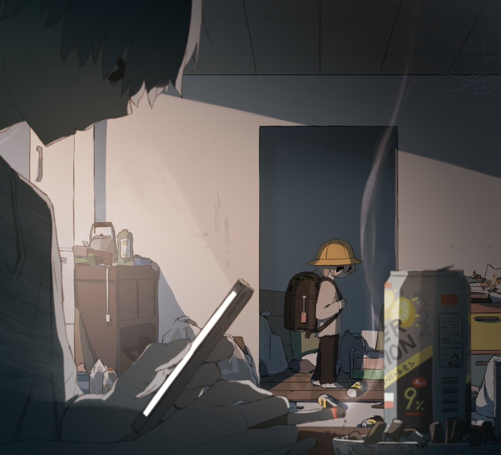 画师a6插画分享成长