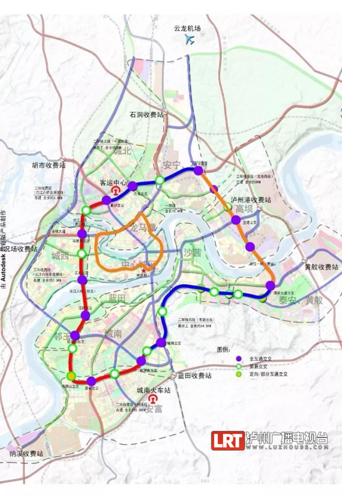 泸州二环路纳溪段已通过竣工验收