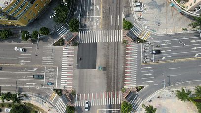 清新区清新大道和新城路交界处,是连接清四公路和城西大道的主要路口