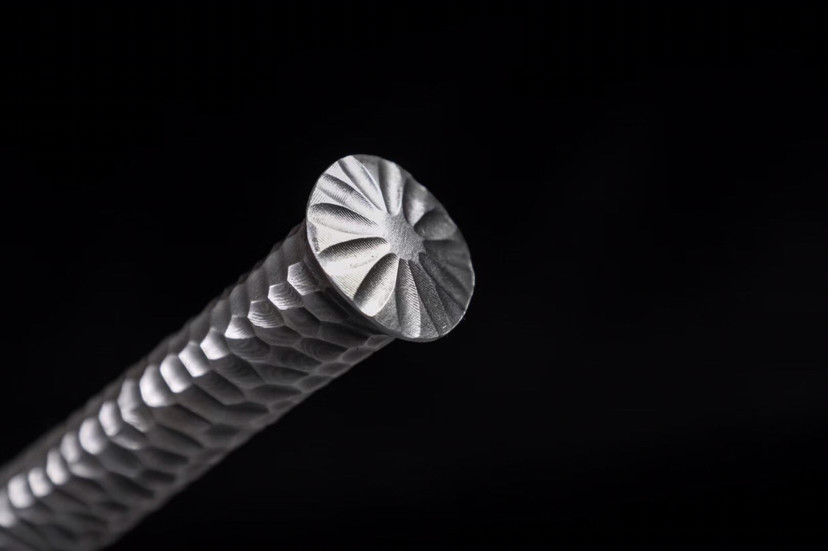 小剑|手锻一体小剑，手工折叠百炼花纹钢