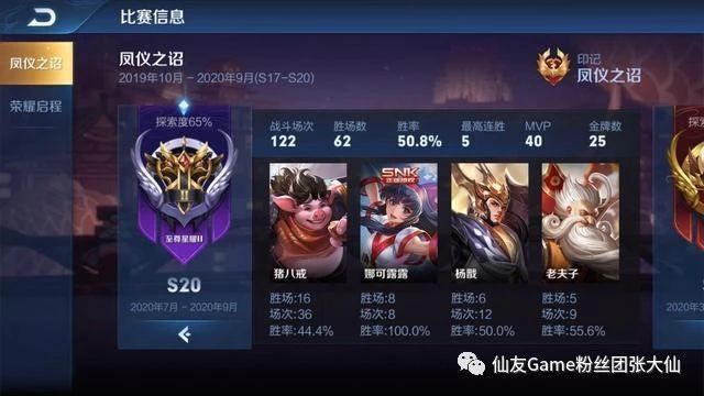 王者荣耀s20赛季更新