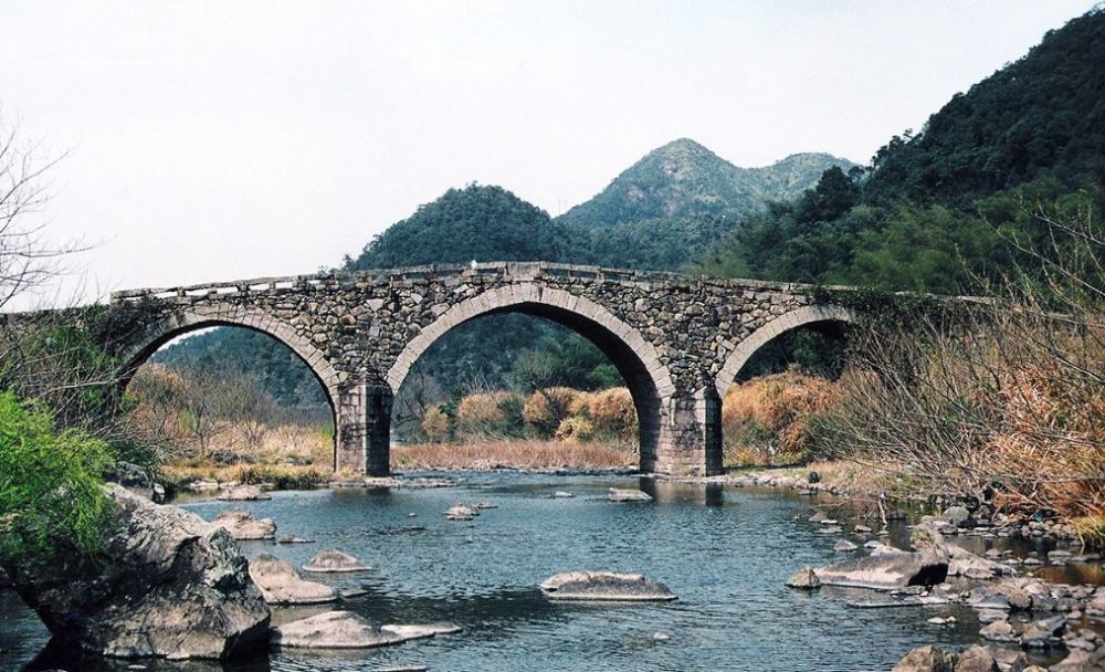 儒雅之地,古村,古桥和水库,乡村旅游风景线