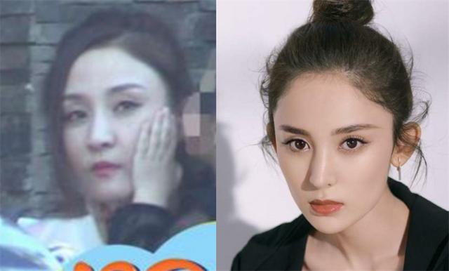 贾冰妻子的五官立体,双眼皮大眼睛,鼻梁高挺,嘴巴小巧,皮肤白皙光滑