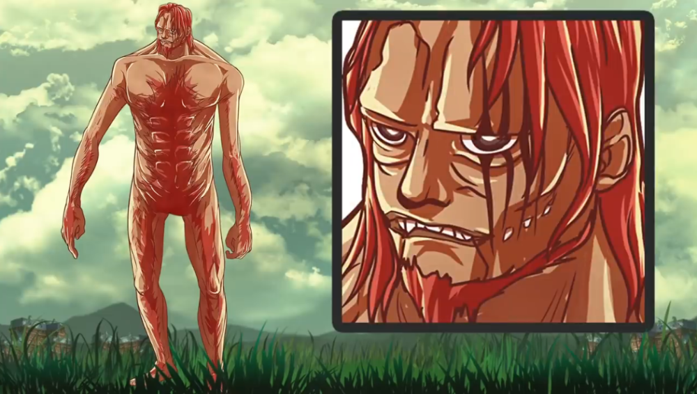 进击的巨人联动海贼王:巨人娜美来袭,剑之巨人索隆能否发动剑技