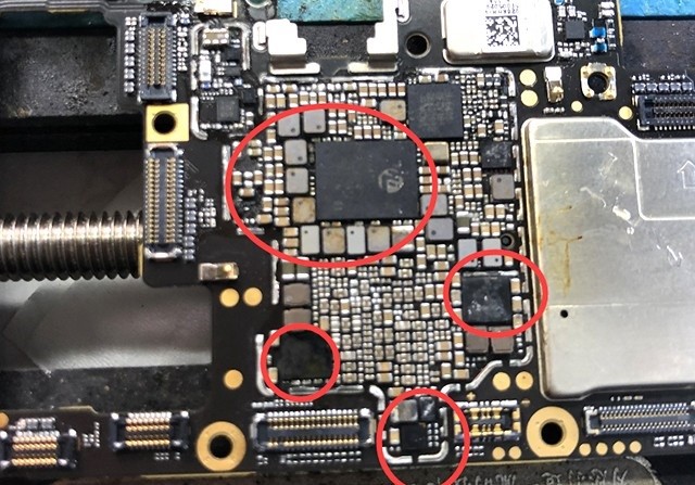 华为荣耀20进水不开机电流120ma剧烈抖动原来是它坏了