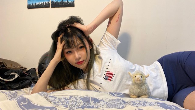 她就是被称为机车女神的痞幼,女孩子玩机车的特别