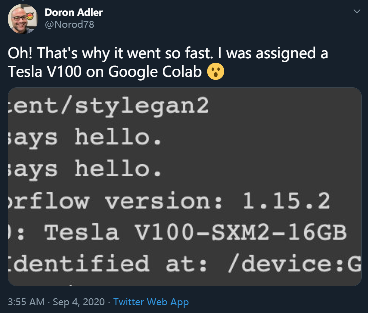 v100|谷歌Colab有了V100加持，薅羊毛快乐再次加倍