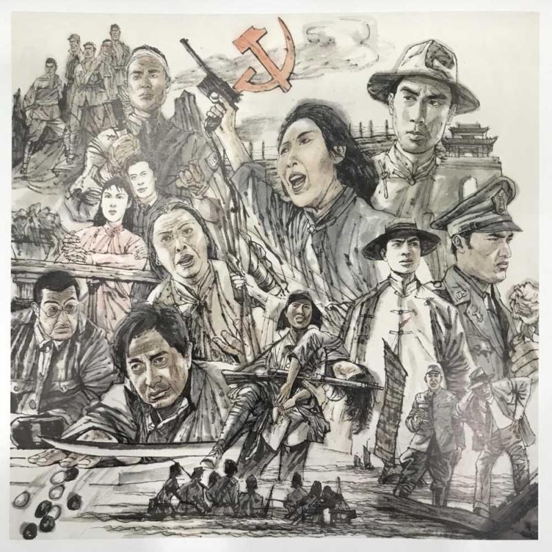 连环画中的四行仓库保卫战不比电影差小人书中的烽火岁月是怎样