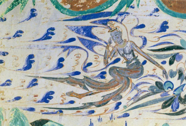 西魏 飞天 莫高窟第285窟