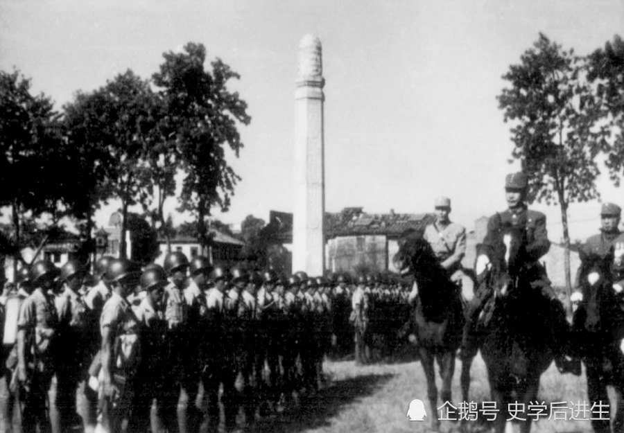 1945年抗戰勝利新一軍接收廣州的入城儀式以及印緬陣亡將士紀念公墓