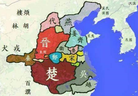 秦晋国土对比
