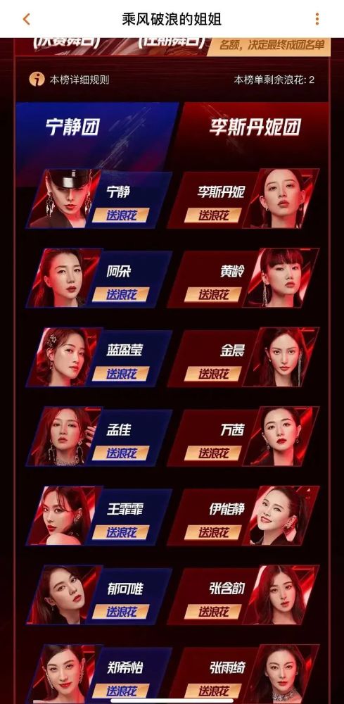 乘风破浪的姐姐|宁静C位，浪姐输了，杜华赢了