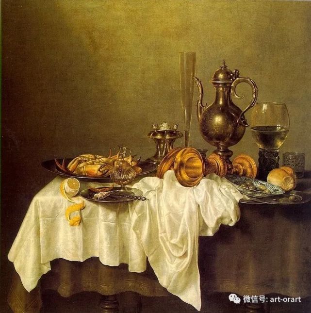 荷兰黄金时代的静物画家—Willem Claeszoon Heda|画家|荷兰|威廉·克拉斯 