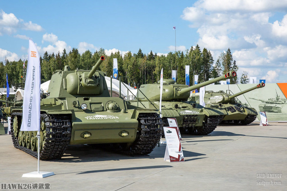 坦克100年展现辉煌历史苏联俄罗斯钢铁洪流中的经典型号