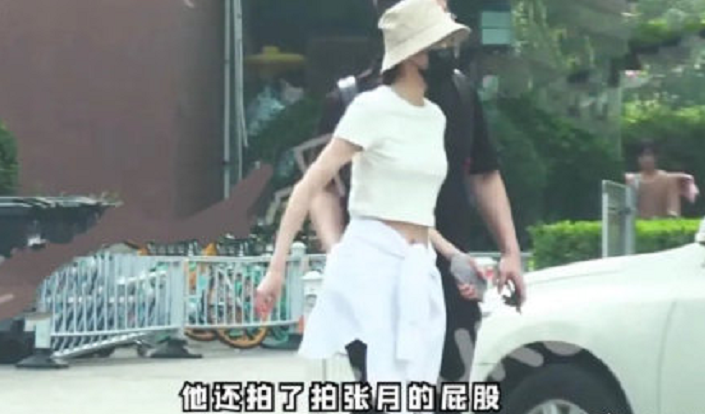 张月|“林有有”张月恋情疑曝光，与男子当街搂抱举止亲密