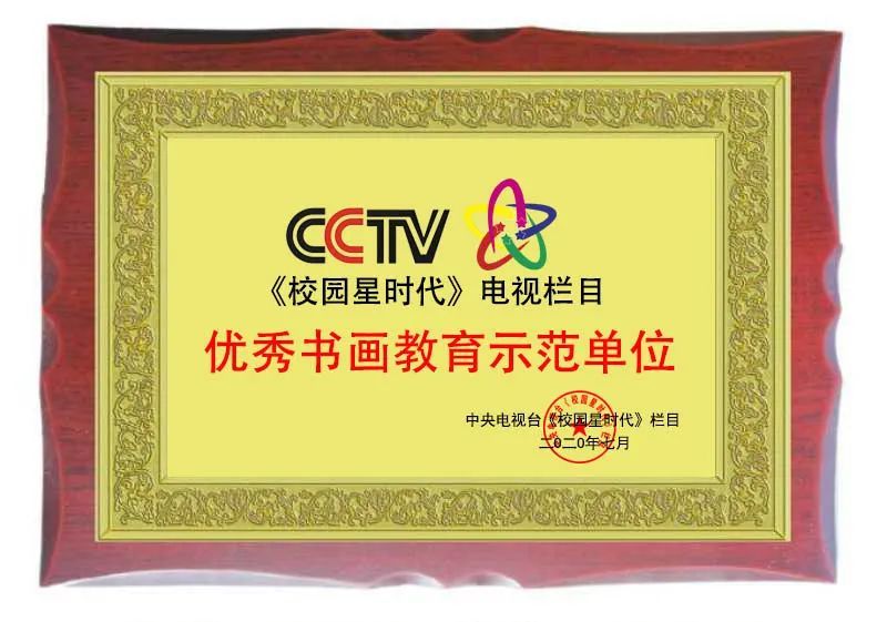 校园星时代|CCTV校园星时代《我和我的祖国》优秀书画作品展！