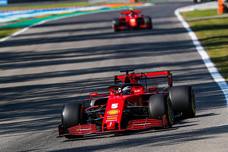 维特尔总结法拉利在蒙扎赛道的表现:"困难"和"棘手"