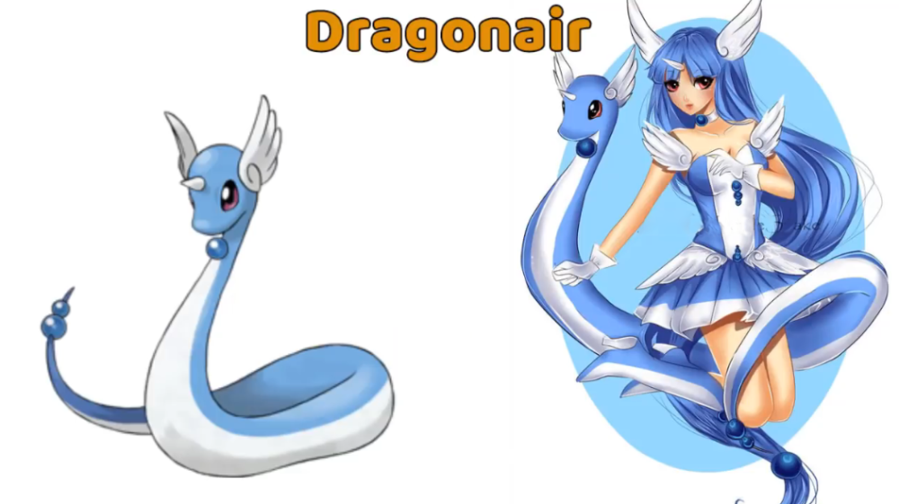 人类化后,固拉多一副高傲,深沉的样子,很有陆地创造者的气质.伊布像