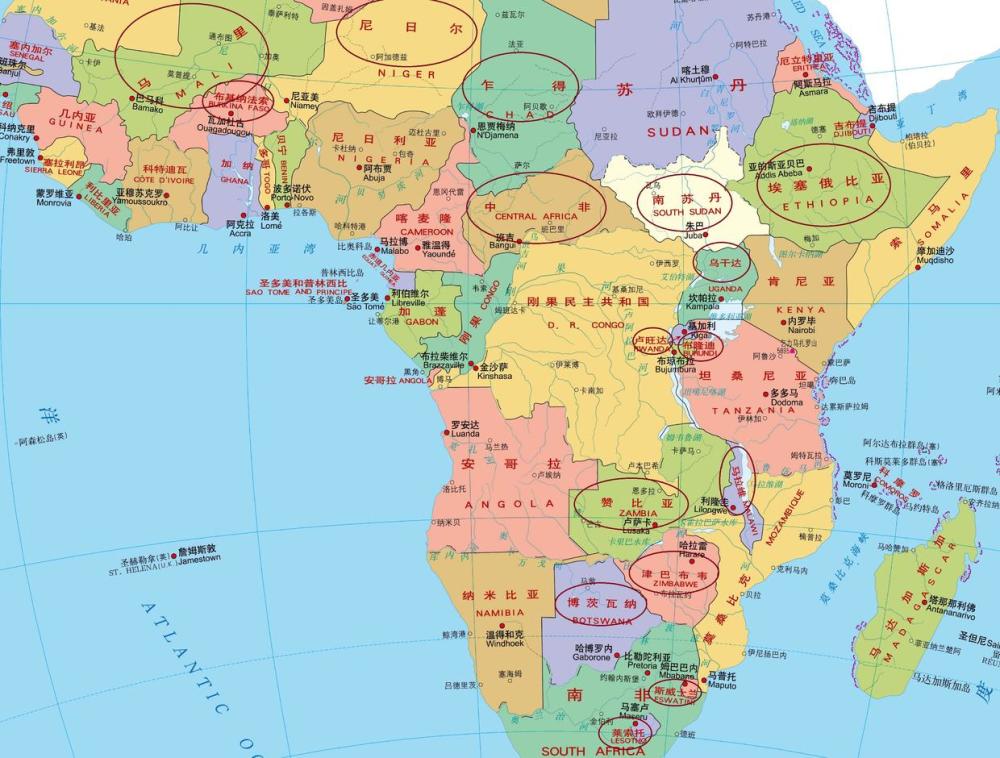 在全世界的所有国家中,有哪些国家是"内陆国"?_腾讯新闻