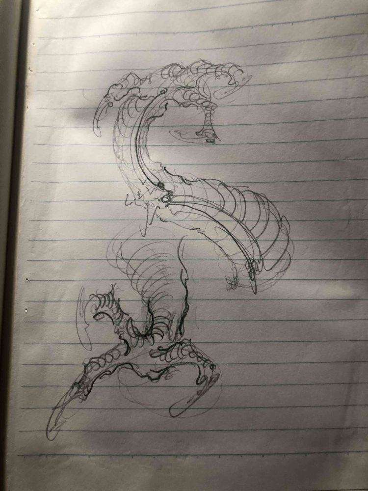 中国龙画龙笔记龙爪研究记