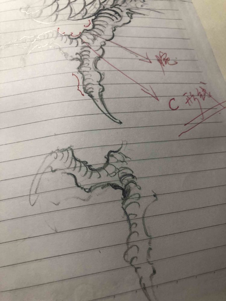 中国龙画龙笔记龙爪研究记