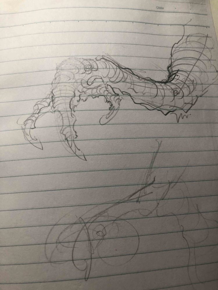 中国龙画龙笔记龙爪研究记