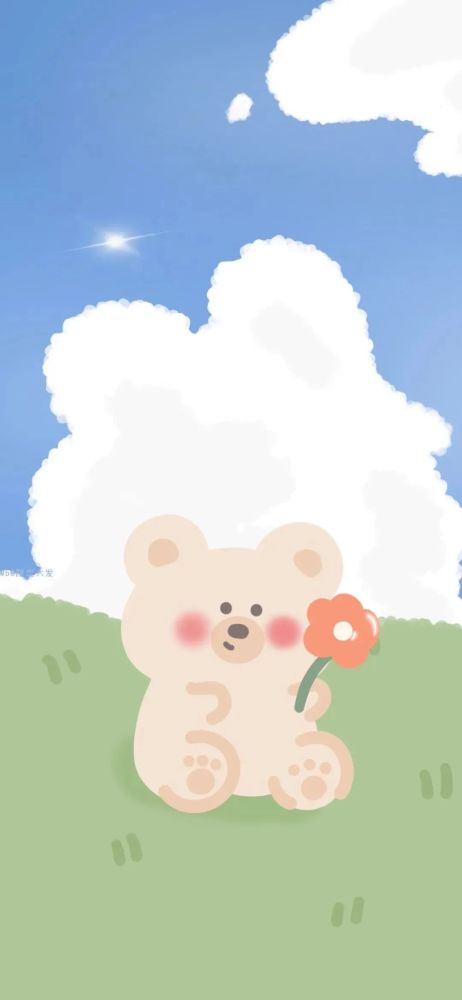 情侣壁纸快喊你家憨憨一起用吧