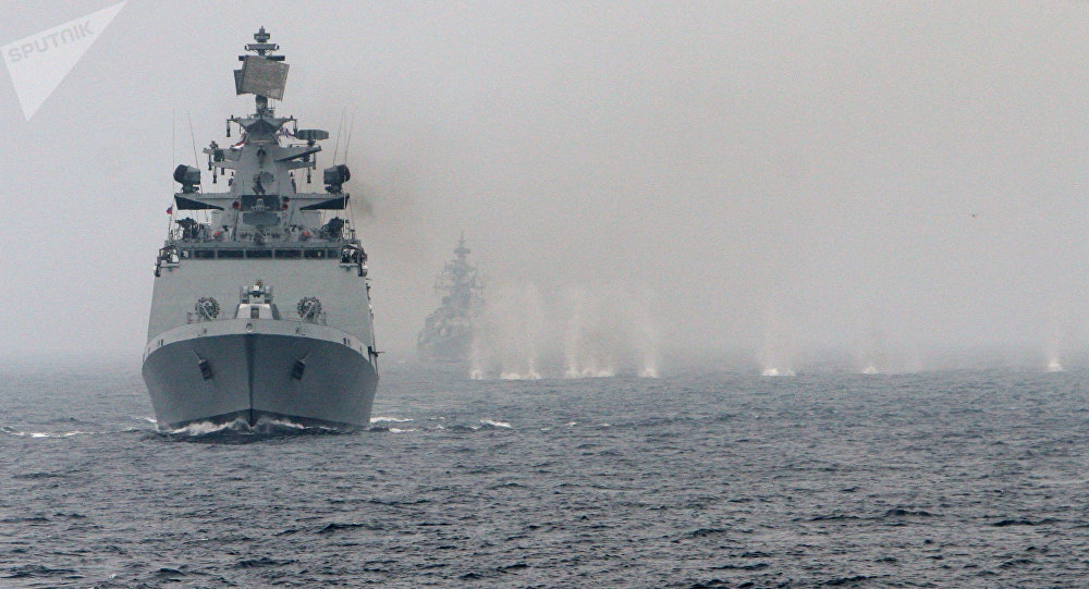 印俄两国海军在孟加拉湾开展实弹射击 补偿印度放俄罗斯 鸽子 腾讯新闻
