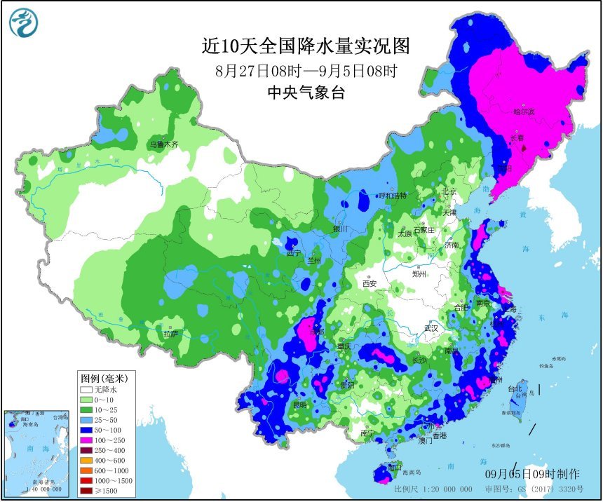 东北地区|东北成全国暴雨中心，都因为捅了台风窝，分析：或和拉尼娜有关
