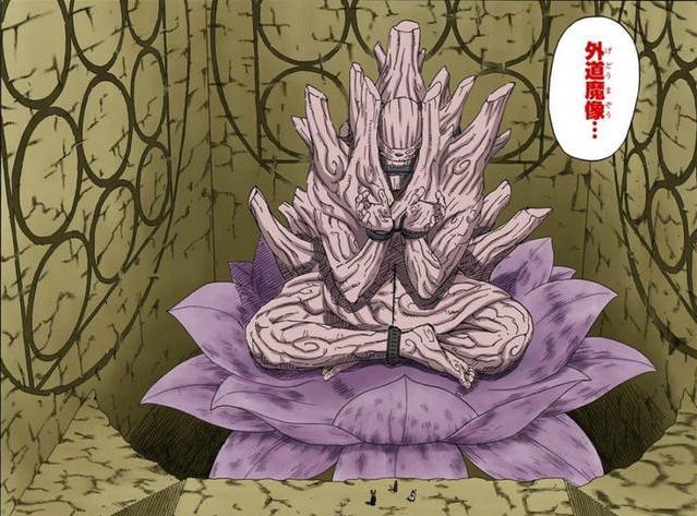 长门通灵外道魔像后,那么惨,那为什么带土,斑却没事?