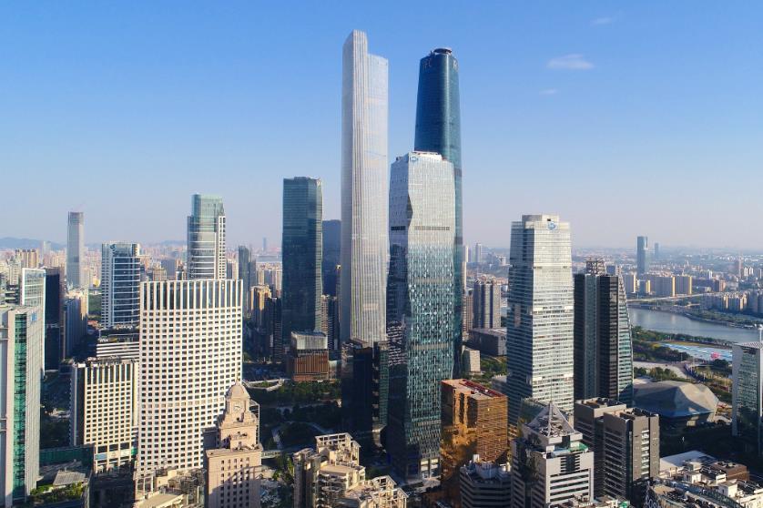 广州珠江新城8座300米高楼越看越觉得霸气来看看你喜欢哪座