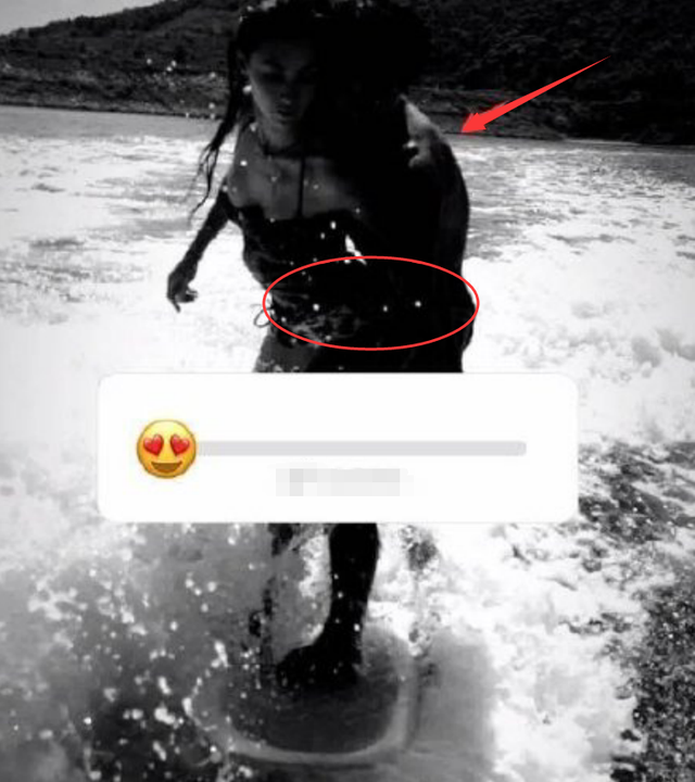 张柏芝|张柏芝官宣封肚后首晒照！与男子海上冲浪举止亲密，三胎生父引猜疑
