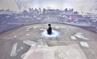 王府井百货大楼|墙地联动 540度展现“数字圆明园”