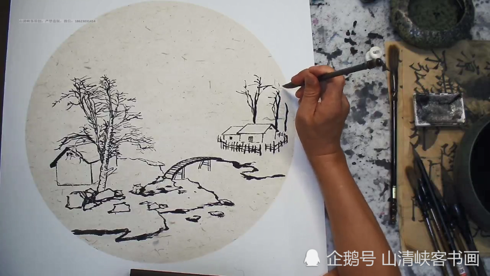 国画|为什么山清峡客的国画教学，可以堪称国内顶级？