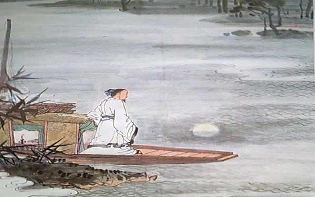 望月秋江里|“空洲夕烟敛，望月秋江里”，孤独强加命运，美好来自发现