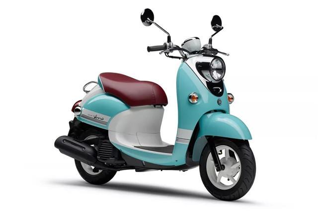 "小龟"踏板雅马哈vino,圆润可爱,对标本田giorno