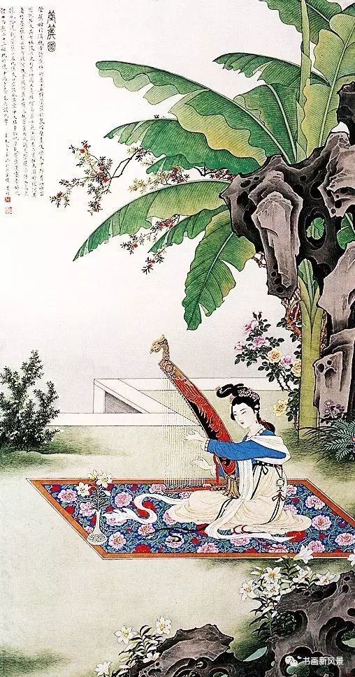 工笔|看看这位老教授画的美女美不美？