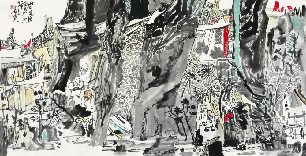 北京|孙本见中国画作品全国巡回展《云过槐窗》之北京