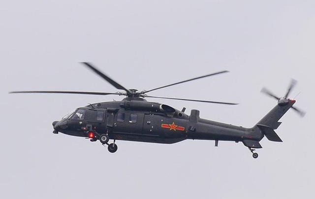 从外表上来看,直-20直升机与美军的uh-60十分相似.