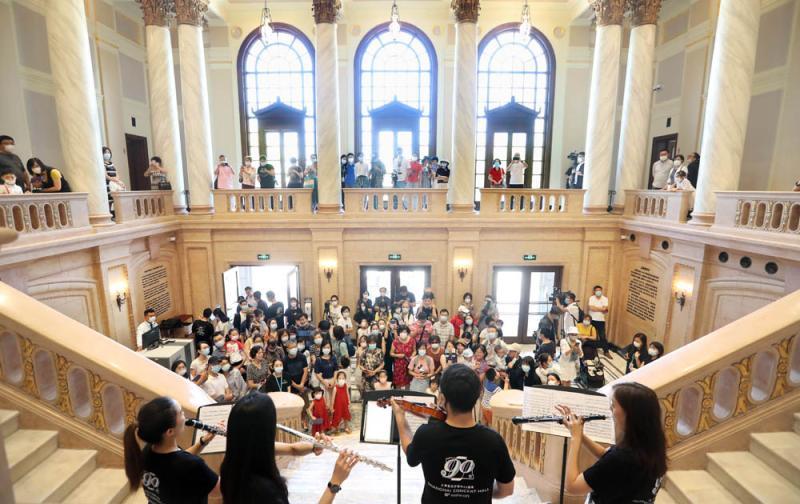 上海音乐厅|90岁“新妆”见客，修缮后的上海音乐厅今日重开……